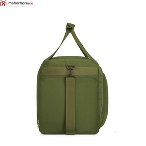 Bolsa de gimnasio ecológica personalizada con lona de fútbol, bolsa de deporte con compartimento, bolsa de lona portátil para fútbol - Product Image 4