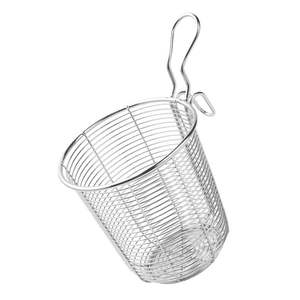 Cesta para Empanizar de Acero Inoxidable Premium para Cocinas Comerciales, Ideal para Freír Pollo, Pescado y Camarones con Diseño de Drenaje de Aceite Fácil - Product Image 5