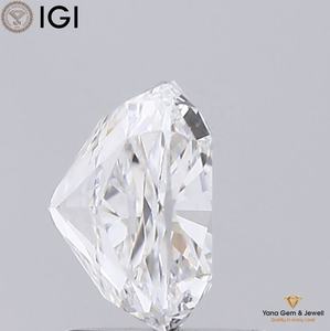 เพชรทรงคุชชั่น CVD ผลิตในห้องปฏิบัติการ สี E ความสะอาด VVS2 น้ำหนัก 2.00 กะรัต พร้อมใบรับรอง IGI สำหรับแหวนประดับตกแต่ง - Product Image 5