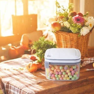 Nordic Tritan Air Extraction Bidons Stockage et conteneur d'aliments de cuisine frais et accessibles pour agrafes - Product Image 1