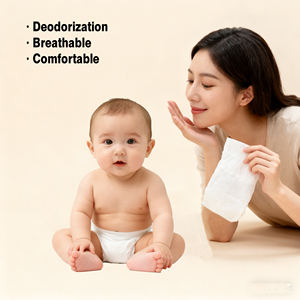 Couches pour bébé parfumées, processus spécial, couches jetables pour nourrissons avec parfum, super respirantes, haute absorption, tailles XS/S/M/L/XL - Product Image 2