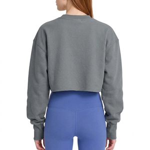 Sudaderas de Moda de Invierno, 100% Algodón, Estilo Moderno, de Primera Calidad, Sudaderas Cortas, Más Vendidas por el Fabricante - Product Image 3