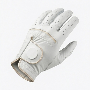 Gant de golf professionnel Injae pour main gauche en cuir Cabretta, toucher doux, flexible, respirant, performance extérieure, OEM ODM - Product Image 3