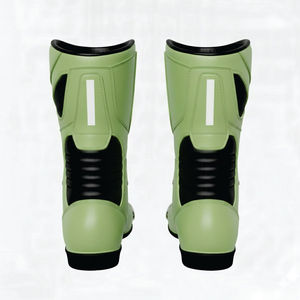 Leather Motorcycle Racing <b>Boots</b> for Men Premium Quality Motorbike and Auto Racing Friendly Racing Shoes for Men Custom Design - Product Image 2