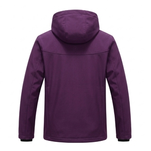 <b>Men's</b> <b>Long</b> Sleeve Hooded Utility <b>Jacket</b> with Full Zip Front and Pocket Details - Product Image 2