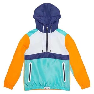 Boys Color Blocking Tracksuit Set Full Sleeve Hooded Zipper Sporty Style Lightweight Polyester Shorts Suit Summer Kids Wear - Product Image 3