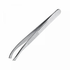 แหนบดัดขนตาสแตนเลสโค้ง DANTRIC IMPLANTS ทนทาน ใช้ซ้ำได้ ปลายเฉียง อุปกรณ์เสริมความงาม - Product Image 5