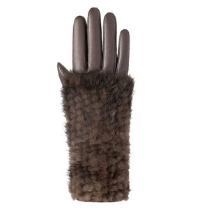 Fashion Breathable Crochet Cashmere Goat Leather Plain <b>Driving</b> Dress <b>Gloves</b> Skin Fit Best Fits Men and Women - Product Image 3