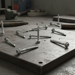 Vietnam Factory Wholesale Metric Self-Drilling Washer Head <b>Screws</b> - BIS Certified Roofing Fasteners - Product Image 1