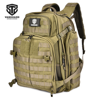 Sac à dos tactique de grande capacité 60L pour activités de plein air avec support dorsal confortable, sac à dos sécurisé, mochila de randonnée et de chasse