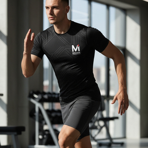 Camiseta de Compresión Sublimada Personalizada para Hombre, Manga Larga, Protección contra Rozaduras, para Entrenamiento de BJJ y MMA, Absorbe la Humedad, Top Deportivo para Gimnasio y Fitness - Product Image 6