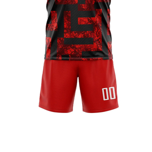 Latest <b>Model</b> Custom Short Sleeve Soccer Uniforms Design Your <b>Own</b> Team Wear with Logo Printing Training Soccer Uniforms Sets - Product Image 3