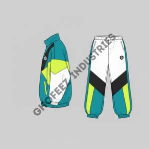 Conjunto Cortavientos Unisex Estilo Vintage con Bloques de Color, Ropa Deportiva Retro de los 90, Traje Ligero Cortavientos para Venta al por Mayor de Moda - Product Image 5