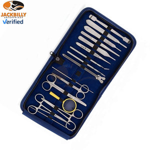 Kit de pratique de suture chirurgicale manuel en acier inoxydable de haute qualité certifié MOL pour étudiants, ensemble d'enseignement des premiers secours, durable et de qualité chirurgicale - Product Image 5