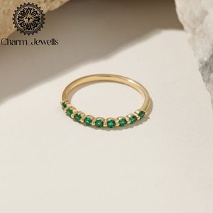 แหวนหมั้นเพชรโมอิสซาไนต์ทรงคุชชั่นชุบทอง 22k จาก Charm Jewells ตัวเรือนแบบหนามเตย รับรองโดย IGI น้ำหนัก 3 กรัม สไตล์คลาสสิกสำหรับผู้หญิง - Product Image 3