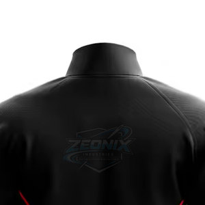 Veste d'hiver personnalisée pour homme, sublimation, imperméable, couleur et logo personnalisés, col montant, logo sur le devant, séchage rapide et respirante - Product Image 4