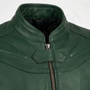 Chaqueta de Motociclista de Cuero Genuino para Hombre de la Mejor Calidad, Nueva Colección de Invierno, Chaquetas de Motocicleta con Protecciones Desmontables Personalizadas - Product Image 4