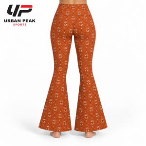 Leggings Premium con Corte de Campana, Tejido Elástico en Cuatro Direcciones, Cintura Alta y Elegante Forma de Dobladillo para Uso Diario - Product Image 3