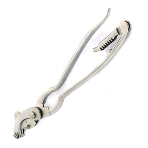 Instruments vétérinaires : Pince émasculatrice Serra en acier inoxydable, style classique, usage médical intensif, pour la castration des chevaux, écologique, certifiée CE - Product Image 4