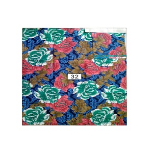 Tela de satén de algodón suave con estampado tejido de calidad superior transpirable ligera para ropa de cama elástica decoración textil para el hogar - Product Image 1