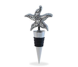 Tapón de metal superior con cierre hermético para almacenamiento y servicio de botellas de vino, champán y licor - Product Image 3