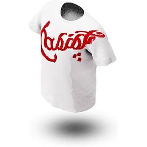 Camiseta Deportiva Negra de Manga Corta para Hombre, Corte Ajustado, con Logotipo Frontal Sólido, Cuello Redondo, Tejido de Punto Teñido, de Secado Rápido - Product Image 6