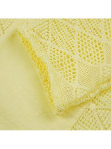 เสื้อเชิ้ตคัตเอาท์สำหรับฤดูร้อนสำหรับผู้หญิง – เสื้อแขน 3/4 ผ้าลูกไม้โปร่ง สำหรับใส่ลำลอง ใส่ทำงาน และใส่กลางแจ้ง ลดราคา - Product Image 4