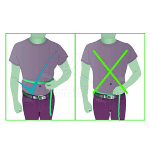Ceinture de soutien en cuir pour haltérophilie avec sangle réglable, protection professionnelle, design léger et confortable - Product Image 6