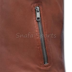 Luxury Premium Men Leather Jacket Elegant Warm Men Winter Leather Jacket Designer Fashion Outerwear for Stylish Appearance - Product Image 3