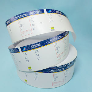 Carta per biglietti personalizzati per biglietti stampati per il cinema della lotteria biglietti per il cinema carta d'imbarco bianca per il casinò - Product Image 2