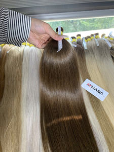 Cheveux vierges vietnamiens en vrac de qualité supérieure, lisses, 1 kg, couleur foncée, texture naturelle, pour la fabrication de perruques, pour la coloration - Product Image 3