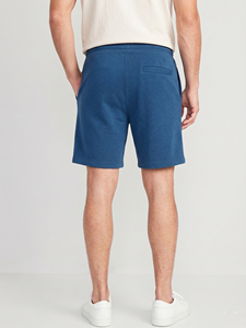 Pantalones Cortos Deportivos de Forro Polar para Hombre / Pantalones Cortos de Invierno Cómodos con Cordón Ajustable en la Cintura - Product Image 2