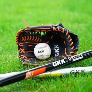 Gants de baseball/cricket en alliage d'aluminium pour jeunes, durables, souples et respirants, style mexicain, blancs, pour gaucher, vente en gros - Product Image 4