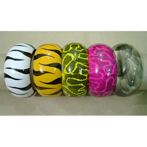 Lightweight Acrylic Bangles Everyday Wear Designer Bracelet Colorful Finish Eco Handmade Fashion Christian <b>Gift</b> - Product Image 4