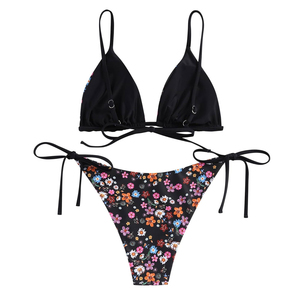 Maillots de bain bikini ODM du Pakistan pour femmes, maillots de bain découpés, ensembles de bikinis imprimés sublimés deux pièces à vendre - Product Image 6