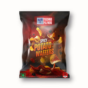 Bolsas de Plástico con Sellado Central de Grado Alimenticio, Fabricadas en India, de Alta Calidad y Gran Venta, Bolsas Impresas para Envasado de Snacks - Product Image 1