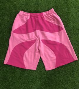 Pantalones cortos de lana lisos con cintura elástica ajustable de tamaño personalizado de suministro de fábrica al por mayor de nuevo diseño para hombres - Product Image 6