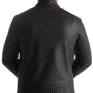 Service OEM durable, personnalisable, en gros, veste en cuir PU pour homme, en polaire, camouflage, toile, imperméable, coupe-vent - Product Image 6