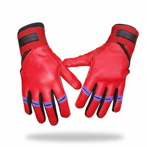 Guantes de Entrenamiento Deportivo Profesionales Ligeros de Cuero Cabretta 100% Original, para Béisbol y Sóftbol, Ambidiestros, Juveniles, para Bate de Madera - Product Image 6