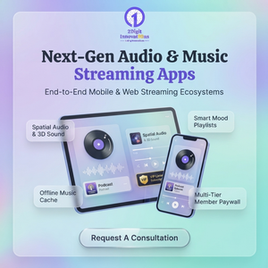 Développement d'applications de streaming musical, plateforme de bibliothèque audio et de liste de lecture - Product Image 3