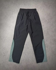 Ensemble de survêtement vintage respirant pour homme, personnalisé OEM, avec impression DTG, veste coupe-vent et pantalon, ensemble sport tricoté oversize, style streetwear années 90 - Product Image 5