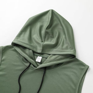 Sudadera sin mangas para hombre, ropa deportiva ajustada diseñada para entrenamiento, culturismo, venta al por mayor, la más vendida, OEM - Product Image 4