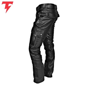 Pantalones Cortos de Cuero para Hombre de la Mejor Calidad, Sólidos, Casuales, de Invierno, para Gimnasio, Correr, Transpirables, Ligeros, Genuinos - Product Image 4