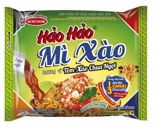 Nouilles instantanées Hao Hao au goût de crevettes aigres-douces 75g - Product Image 1
