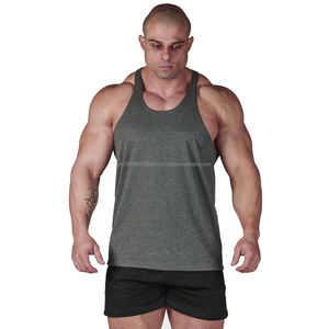 Wholesale Best Quality <b>Tank</b> <b>Tops</b> <b>Men's</b> Fitness Wear <b>Black</b> Color for Adults With Customized LabelLogo Service - Product Image 2