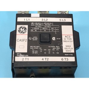 Contactor GENERAL ELECTRIC GE CA5F2, AC3, Ie 110A - Equipo y Piezas de Semiconductores de Confianza de Marca Global - Product Image 3