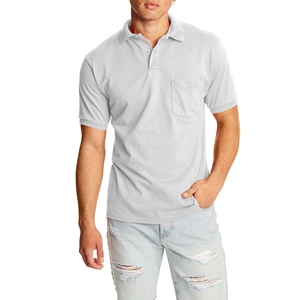 เสื้อโปโลผู้ชายแบบกำหนดเองสำหรับเล่นกอล์ฟ – เสื้อโปโลแขนสั้นลายทางคุณภาพสูงหรูหรา ผลิตจากผ้าฝ้าย 100% พร้อมบริการปรับแต่ง - Product Image 4