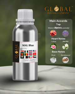 Parfum Inspiré MAL BLUE, Haute Qualité, Parfum Premium Longue Durée, Fournisseurs en Gros, Concentré Multi-Senteurs, Parfum Quotidien - Product Image 1