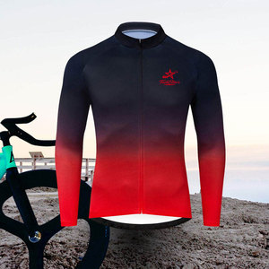 Ensemble de maillots de cyclisme coupe-vent personnalisés pour adultes, uniforme d'équipe, vêtements de sport légers, respirants et à séchage rapide - Product Image 6