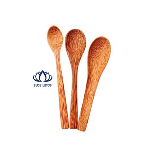 Cuillère en bois de coco artisanale de haute qualité, best-seller |   Ustensiles de cuisine écologiques et naturels - Product Image 1